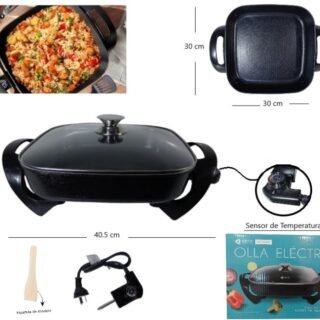 OLLA ELECTRICA CUADRADA 1300W OR-5050 ORYX EEL0035