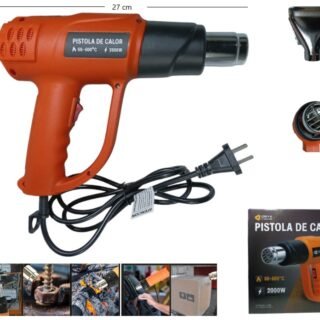 PISTOLA DE ORYX CALOR 60-600 °C 2000W              EL676