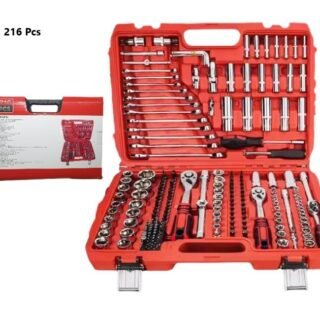 SET DE LLAVE TUBO 216PCS           130T07
