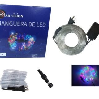 MANGUERA LUZ LED MULTICOLOR 5M STAR VISION 5MTR-M.C