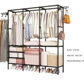 ROPERO ORGNIZADOR PERCHERO NF-6602-3