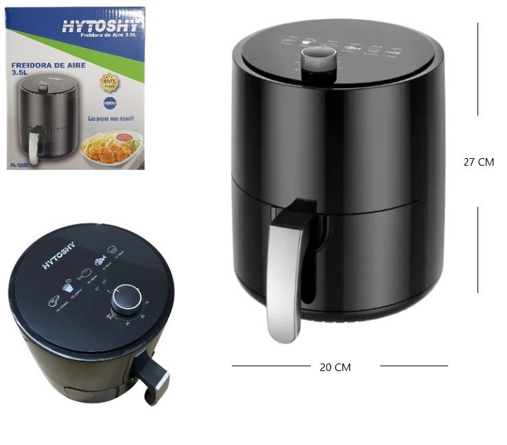 FREIDORA DE AIRE 3.5L 1000W HYTOSHY PA-10050