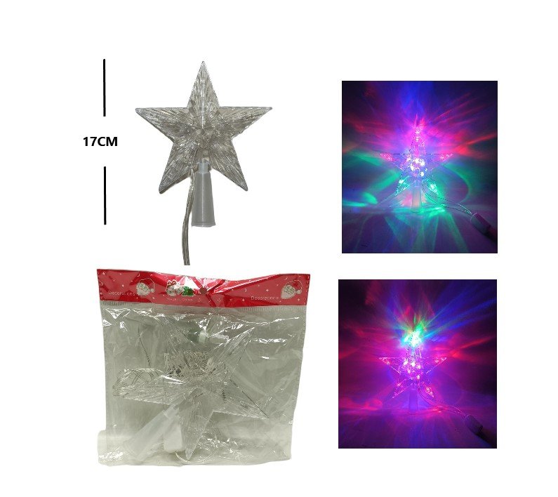 ESTRELLA DE NAVIDAD 10 LED EMA POL16 POL-16