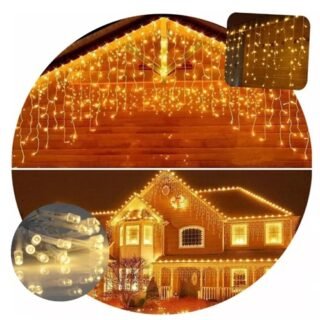 CORTINA LLUVIA LUZ CALIDA 5MTS X 60CM GRANDE                 POL18C