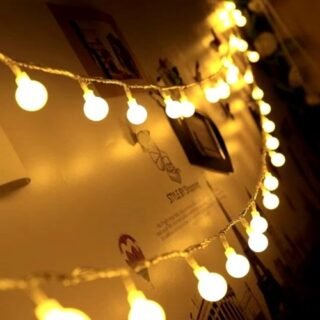 GUIRNALDAS 80 LUCES 10 METROS CALIDA              POL31