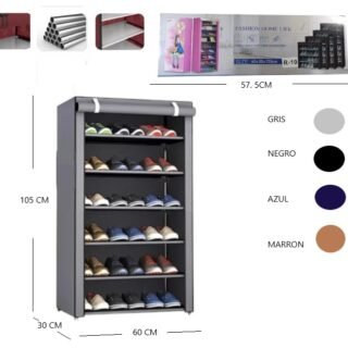 ORGANIZADOR DE ZAPATOS 6 NIVELES R-10