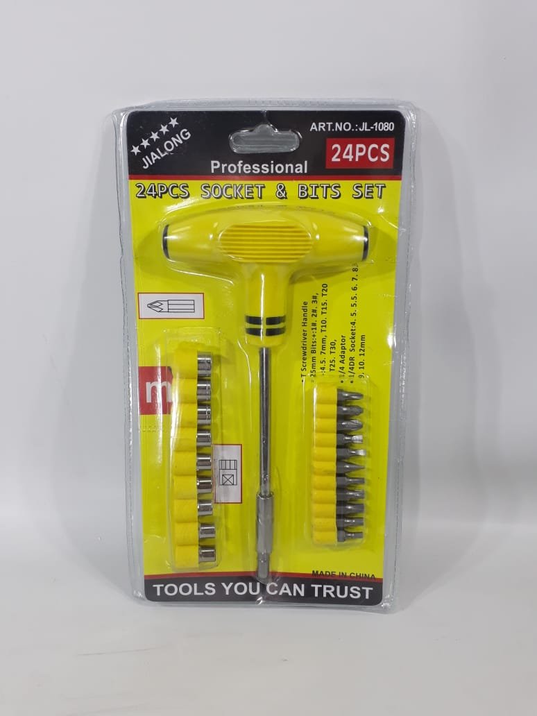 LLAVE T SET 24 PCS 1080 TL0125 JL-1080 TS-024