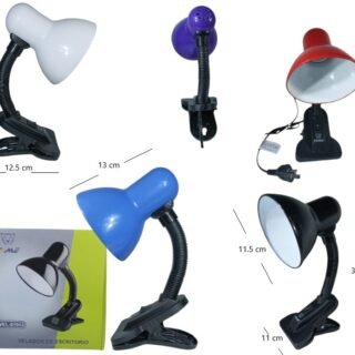 LAMPARA VELADOR BROCHE PINZA OR-19 108