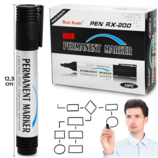 MARCADOR PERMANENTE A/N/R CAJA x 10 1746-235