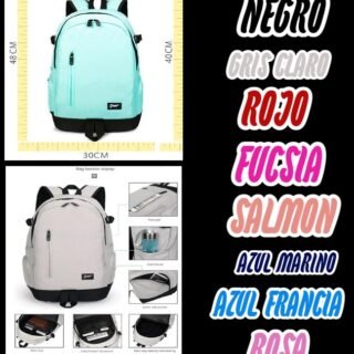 MOCHILA IMPERMEABLE JUVENIL (NO BEIGE)            21089