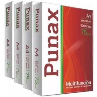 RESMA HOJA A4 PUNAX              98934/99289