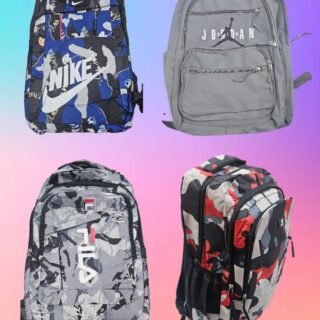 MOCHILA MICROFIBRA MARCA camuflada y lisa               A-2024