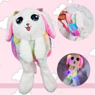 MOCHILA PELUCHE LEVANTA OREJA (SIN LUZ) A-M0650