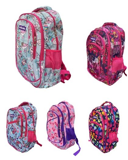 MOCHILA JUVENIL SOLMA 46cm x 35cm AF178
