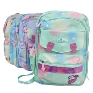 MOCHILA DAMA JUVENIL FRANJA BRILLOSA              AFU216