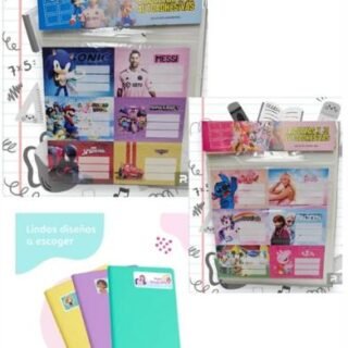 ETIQUETAS AUTOADHESIVAS X12UNIDADES C-ET