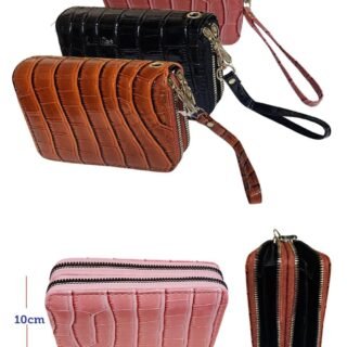 BILLETERA CHICA CHAROL 2 CIERRES               KLU266