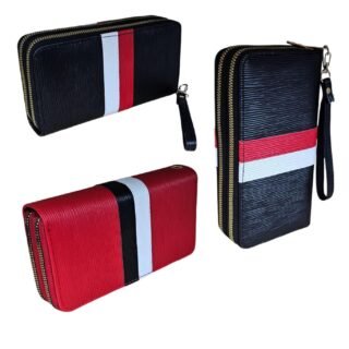 BILLETERA DOBLE CIERRE CON FRANJA                  NC5109