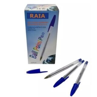 LAPICERA AZUL CRISTAL CAJA x 50 UNIDADES              R-LIB9521