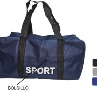 BOLSO DE VIAJE 50cm x 25cm x 25cm 1 CIERRE C2330               R-M50-1