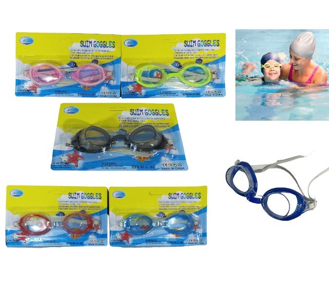 LENTES DE NATACIÓN PARA NENES C/ TAPONES INF-01 5501