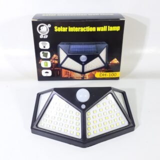 LAMPARA C/ SENSOR SOLAR 100 LED QMX-100          DH-100