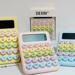 CALCULADORA COLOR 12 DIGITOS                 DX-816