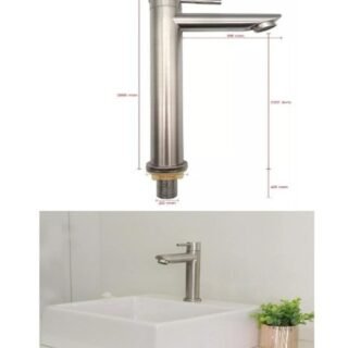 GRIFERIA LAVATORIO ALTA CAJA x 2 UNIDADES S/CONECT              EX-0048