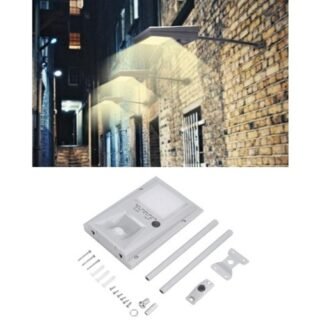 LUZ SOLAR LED 200 LUMENS IP54 2W C/ SENSOR                KSM-108