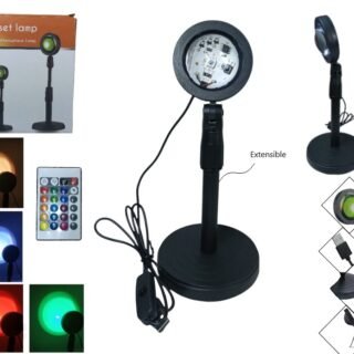 LAMPARA LED RGB USB C/ CONTROL ATARDECER       ST-0027/LED-83068