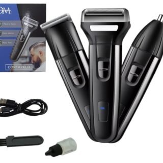 CORTA BARBA 3 EN 1 RECARGABLE             CHY-7213