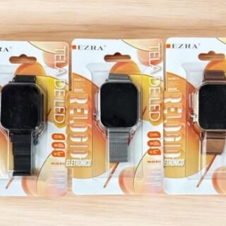 RELOJ MALLA METALICA           EZ-B12