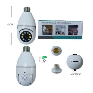 CAMARA WIFI IP DE FOCO TIPO DOMO LM-100 E27            MG615