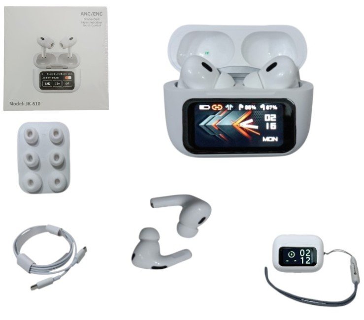 AURICULAR BLUETOOTH CON PANTALLA JK-610