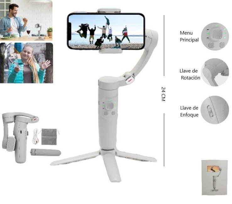 TRIPODE ESTABILIZADOR CON SEGUIMIENTO M1