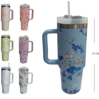 VASO 1.2 TERMICO C/SORBETE DISEÑOS             1200ML