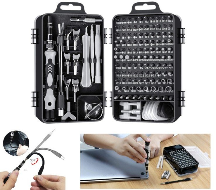 SET DE DESTORNILLADOR PRECISION 115 EN 1 130T11