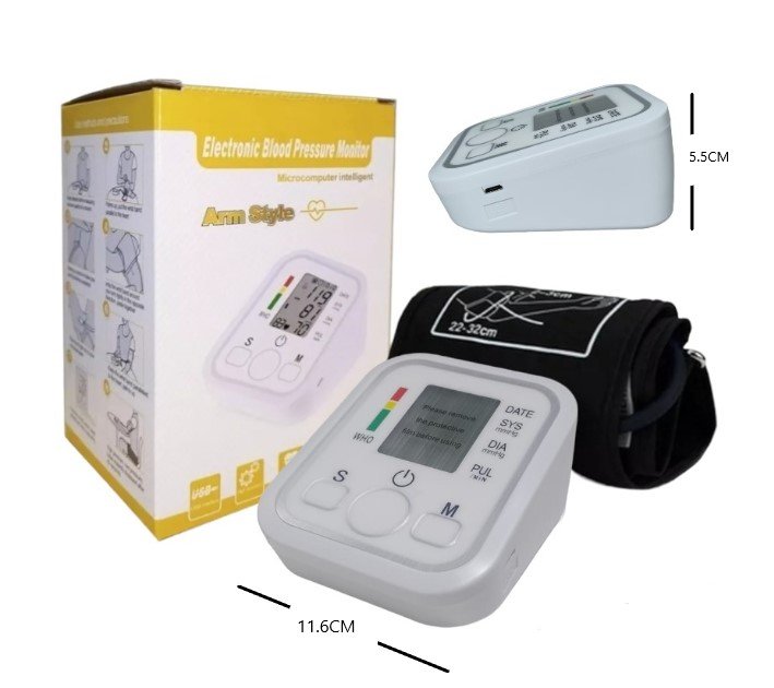 TENSIOMETRO DIGITAL DE BRAZO (PILA)BM-896