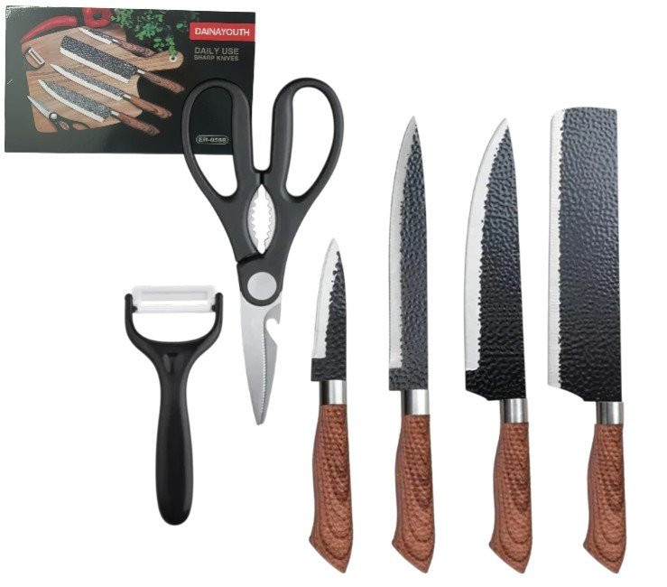 SET DE CUCHILLOS DE 6 PIEZAS ER-0589