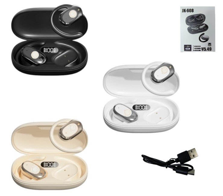 AURICULAR DEPORTIVO INALAMBRICO JK-608