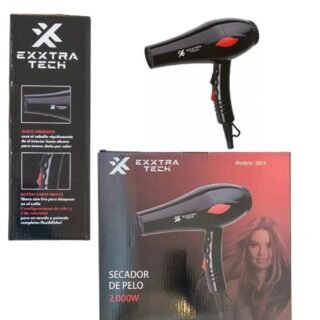 SECADOR DE PELO 2000W FRIO Y CALOR EXXTRA TECH             N-3864