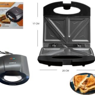 SANDWICHERA ANTIADHERENTE ONICA 750W            OA-ED001