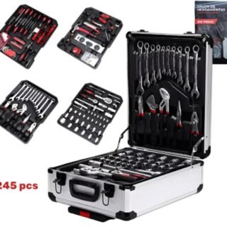 LLAVE TUBO 245PCS MALETIN             SD0245