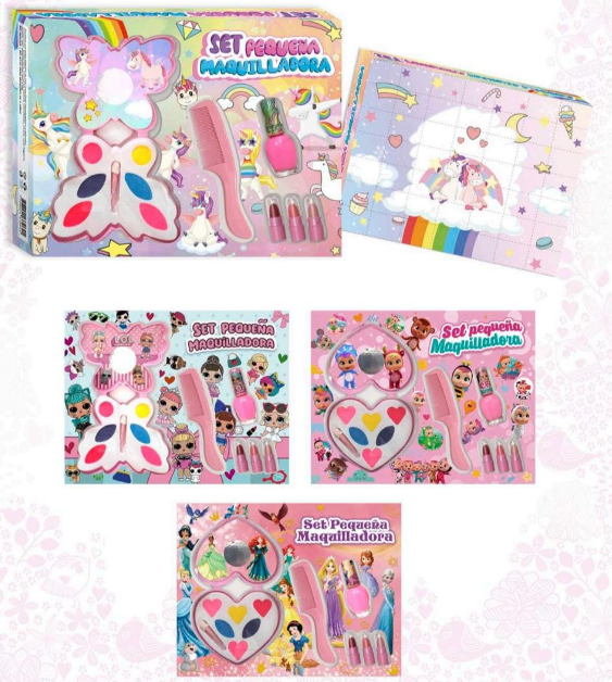 KIT PEQUEÑA MAQUILLADORA C/ PUZZLE ______________