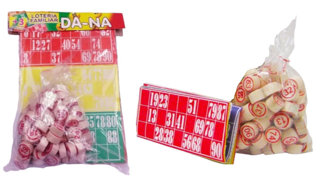 LOTERIA EN BOLSA 24 CARTONES _____________________