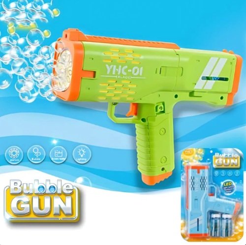 PISTOLA BURBUJERA BUBBLE GUN