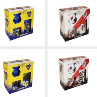 SET DE MATE X3 EN CAJA DE FUTBOL _________________