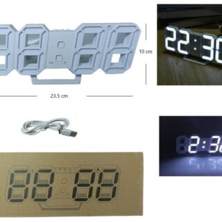 REJ-121012 RELOJ DESPERTADOR C/FECHA/TEMPERATURA