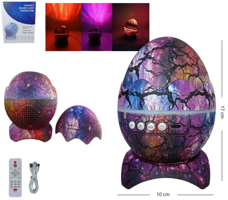 B-21015 PROYECTOR PARLANTE HUEVO