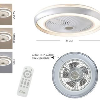 VENTILADOR DE TECHO C/LUZ 70W